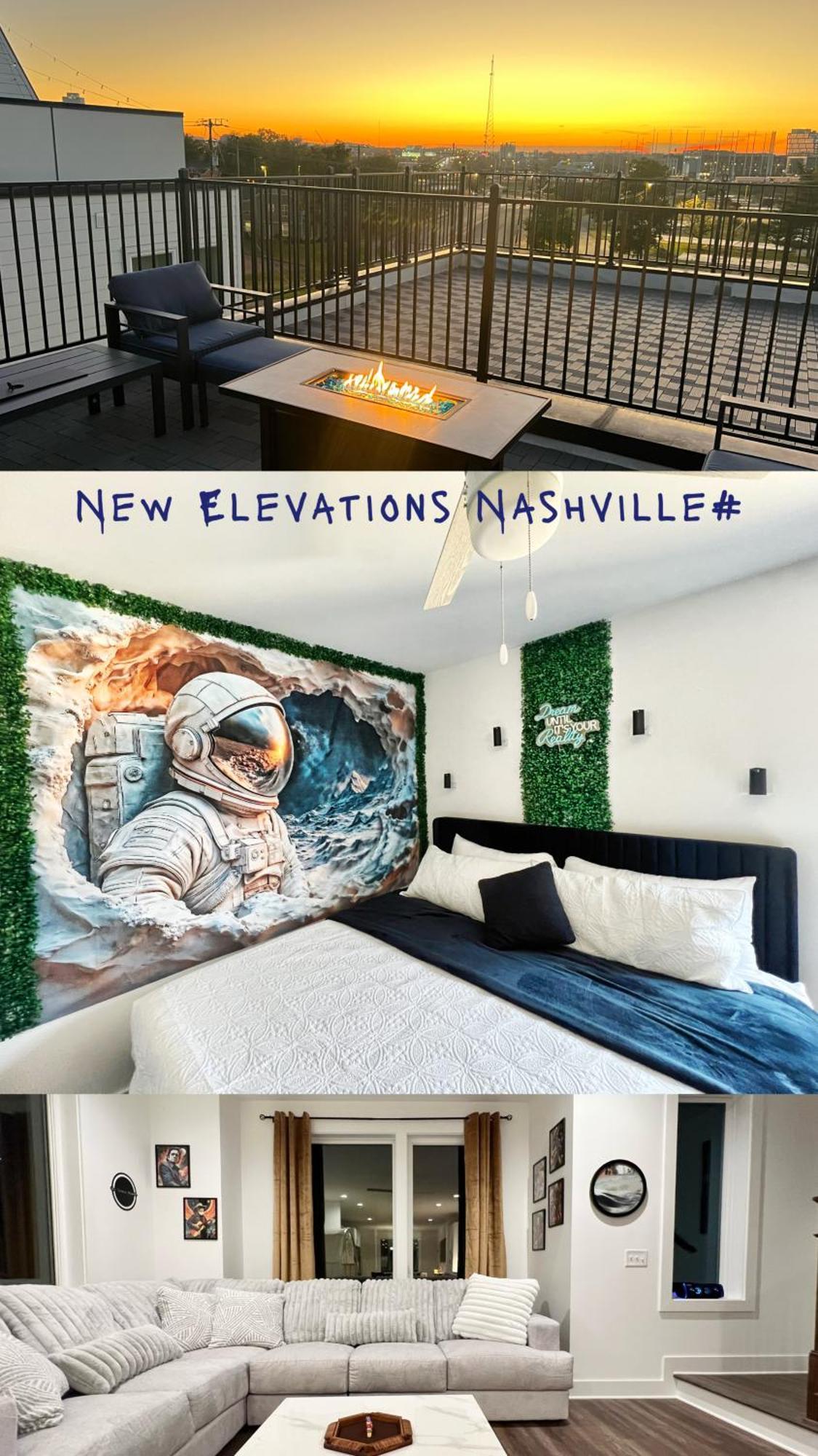 New Elevations Rooftop 5 Min To Downtown Nash Нэшвилл Экстерьер фото